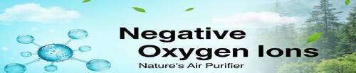 What are negative oxygen ions?